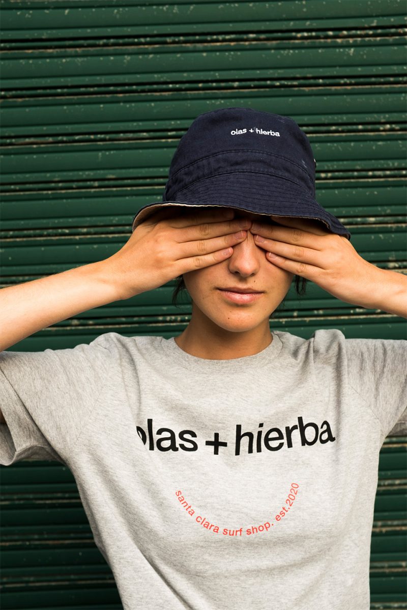 Camiseta Santa Clara Olas+Hierba Heather Grey